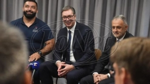 Poseta altletičarima Srbije